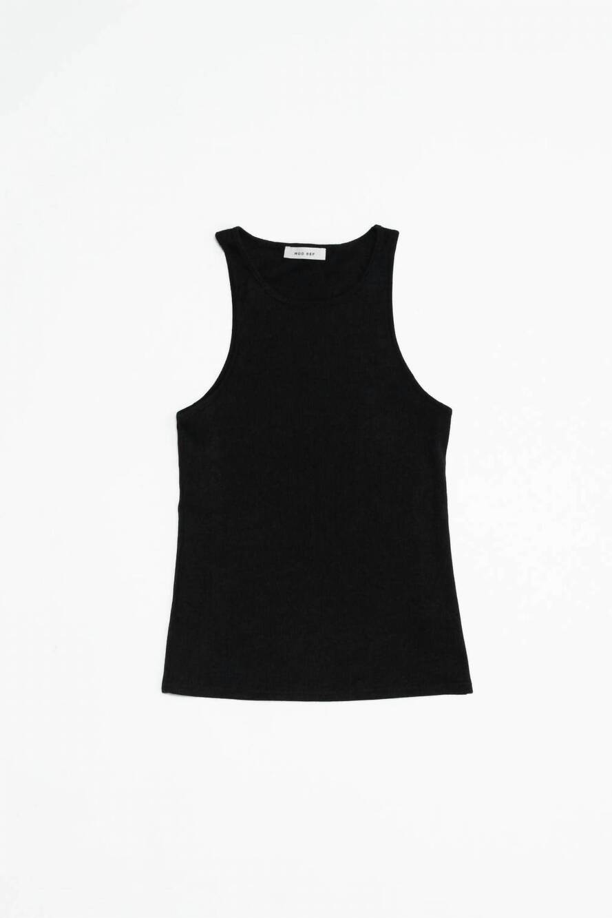 NEW MOD REF women's the raia tank top in black